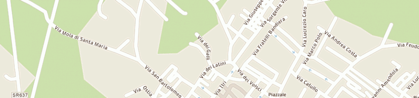 Mappa della impresa san lorenzo al verano srl a ROMA