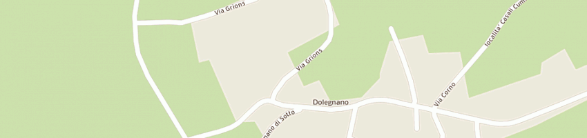 Mappa della impresa montina gino a SAN GIOVANNI AL NATISONE