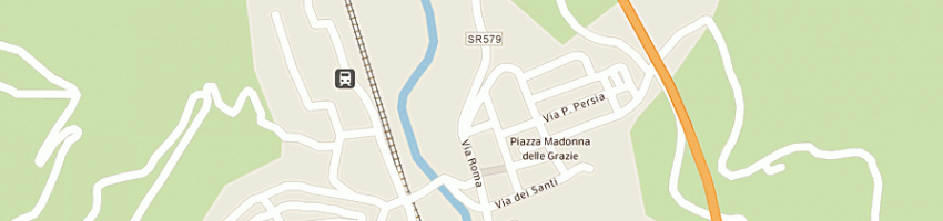Mappa della impresa bar la piazza a CIVITELLA ROVETO