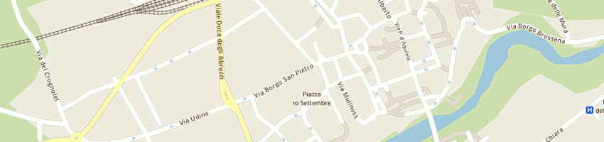 Mappa della impresa fotocolor marcuzzi - marcuzzi e c (snc) a CIVIDALE DEL FRIULI