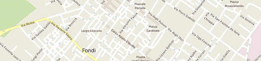 Mappa della impresa marzano maria concetta a FONDI