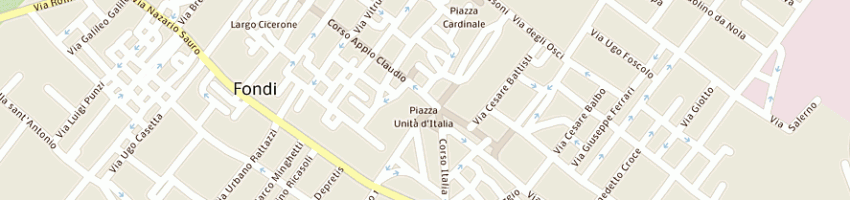 Mappa della impresa maxi moda di renna annamaria a FONDI