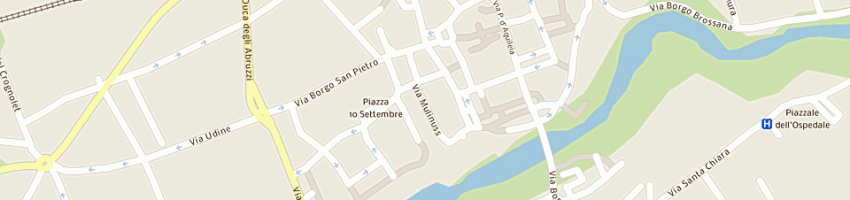 Mappa della impresa miani fabiano a CIVIDALE DEL FRIULI