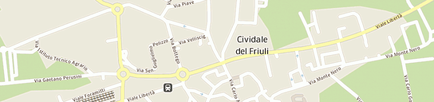 Mappa della impresa brusini a CIVIDALE DEL FRIULI