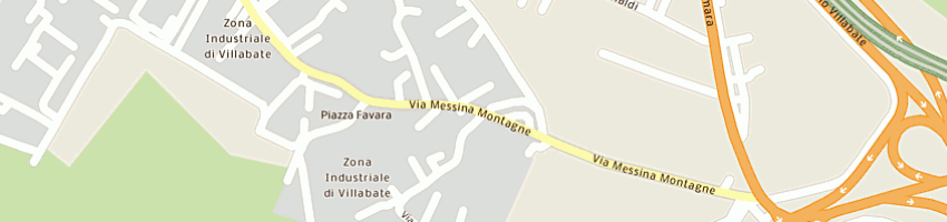 Mappa della impresa ribaudo vito a PALERMO