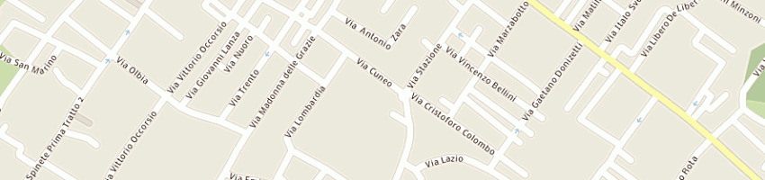 Mappa della impresa antica macelleria forte srl a FONDI