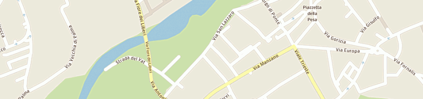 Mappa della impresa bar da monique a CIVIDALE DEL FRIULI
