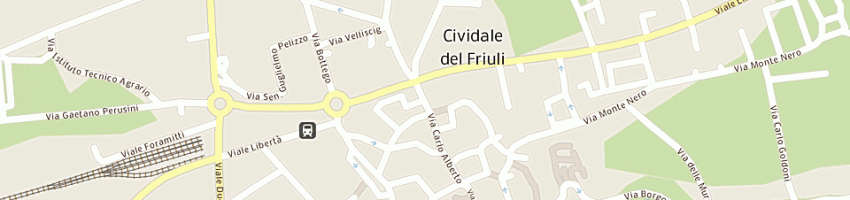 Mappa della impresa big mash a CIVIDALE DEL FRIULI