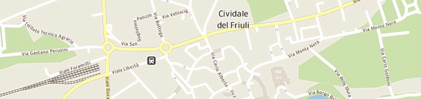 Mappa della impresa barbara costruzioni srl a CIVIDALE DEL FRIULI