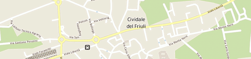 Mappa della impresa carabinieri a CIVIDALE DEL FRIULI