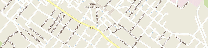 Mappa della impresa d'ettorre ivo a FONDI