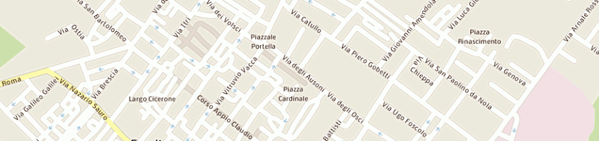Mappa della impresa tuttogiocattoli snc di di trocchio bruno e c a FONDI