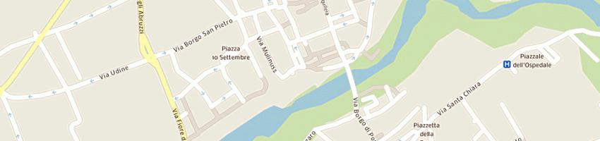 Mappa della impresa centro di ascolto caritas a CIVIDALE DEL FRIULI