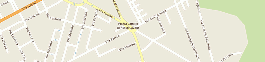 Mappa della impresa scai srl a AVEZZANO