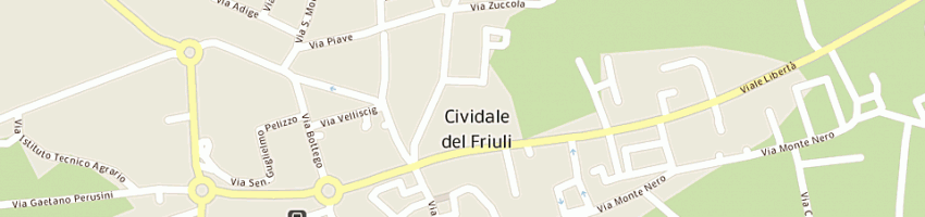 Mappa della impresa bernardi spa a CIVIDALE DEL FRIULI