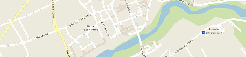 Mappa della impresa elios srl a CIVIDALE DEL FRIULI