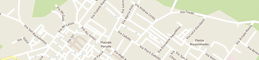 Mappa della impresa farmacia farina salvatore a LATINA