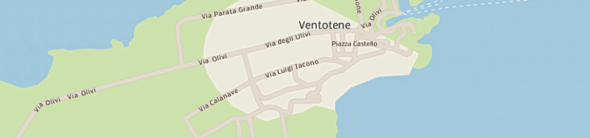 Mappa della impresa ventotene nautica sas di langella antonella e c a VENTOTENE