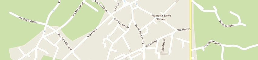 Mappa della impresa miani adriana a CIVIDALE DEL FRIULI