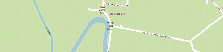 Mappa della impresa tenuta di isola morosini ss a SAN CANZIAN D ISONZO
