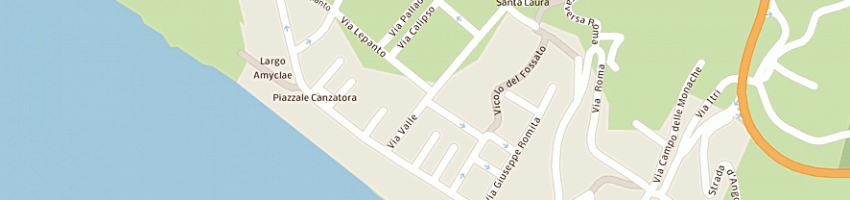 Mappa della impresa tempo di vacanze srl a SPERLONGA