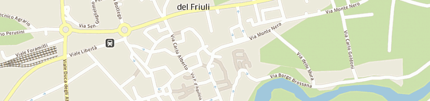 Mappa della impresa salone folli follie di picotti silvia a CIVIDALE DEL FRIULI