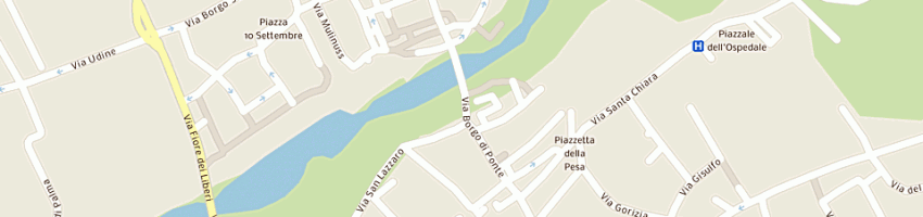 Mappa della impresa dacci un taglio di snidarcig clara a CIVIDALE DEL FRIULI