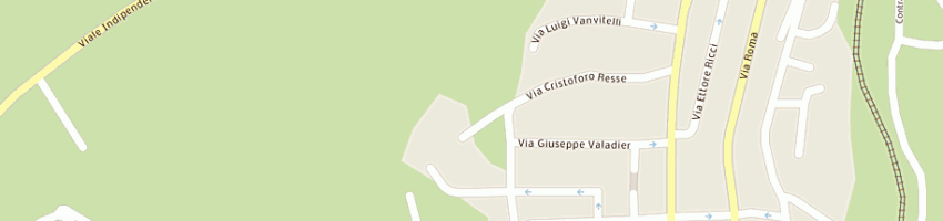 Mappa della impresa antinori fabio a MACERATA
