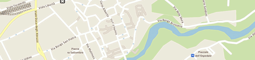 Mappa della impresa rizza srl a CIVIDALE DEL FRIULI