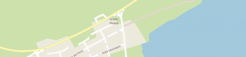 Mappa della impresa airone one srl a GRADO