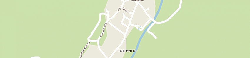 Mappa della impresa bortolo' daniele e c sas a TORREANO