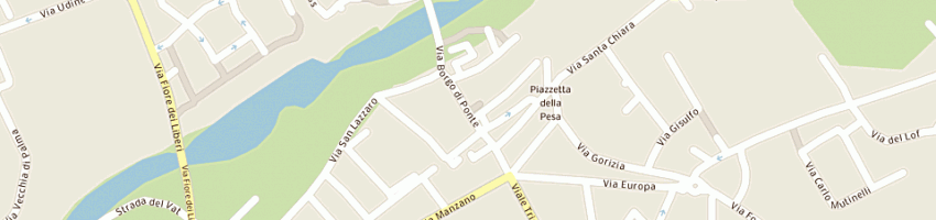 Mappa della impresa turrini fabrizio a CIVIDALE DEL FRIULI
