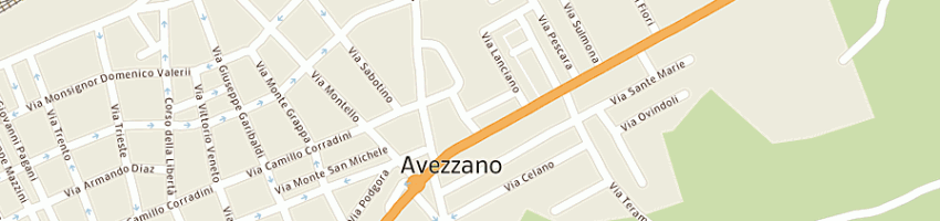 Mappa della impresa taverna aulalia srl a AVEZZANO