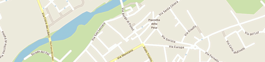 Mappa della impresa smc sas di collodel cristina e c a CIVIDALE DEL FRIULI