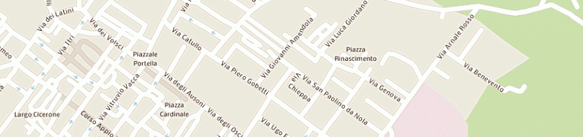 Mappa della impresa soscia antonio a FONDI