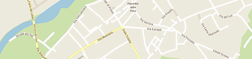 Mappa della impresa banca popolare di vicenza scparl a CIVIDALE DEL FRIULI