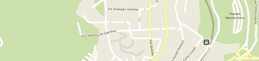 Mappa della impresa blu sport  a MACERATA