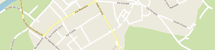 Mappa della impresa centro elettrocontabile udinese ceu srl a UDINE