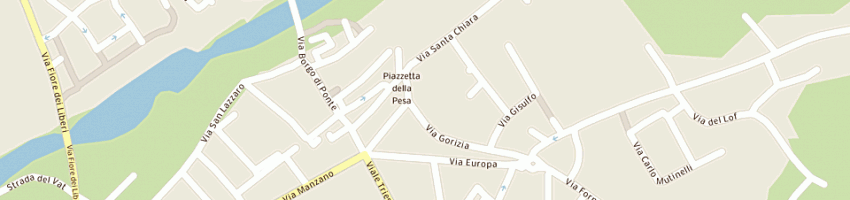 Mappa della impresa shoubel srl a CIVIDALE DEL FRIULI