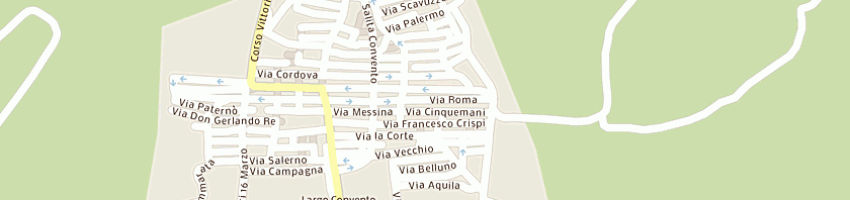 Mappa della impresa cicchirillo domenico a CIANCIANA