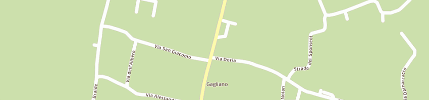 Mappa della impresa officina fabbrile olivo daniele a CIVIDALE DEL FRIULI