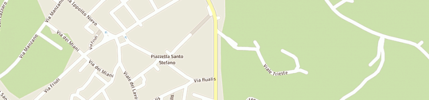 Mappa della impresa bar pizzeria al sole a CIVIDALE DEL FRIULI