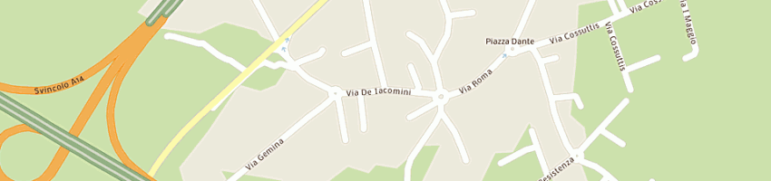 Mappa della impresa moratti luca a VILLESSE