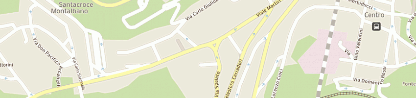 Mappa della impresa parrucchieria piccini giuseppina a MACERATA