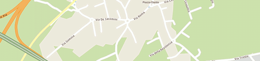 Mappa della impresa bar new corner a VILLESSE