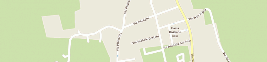 Mappa della impresa zorzini luigino e c snc a CORNO DI ROSAZZO