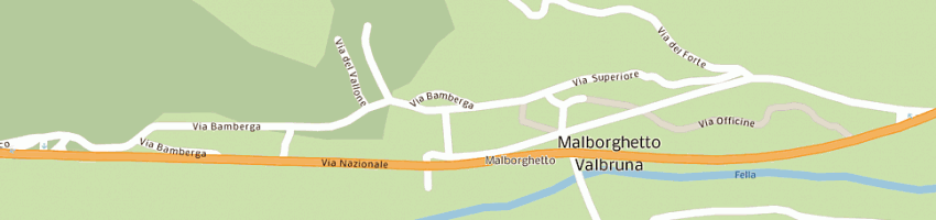Mappa della impresa fratelli bittolo di bittolo denis e c snc a MALBORGHETTO VALBRUNA