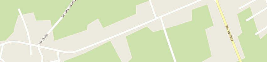 Mappa della impresa bergamasco e vosca snc di bergamasco annalisa e vosca valerio a CORNO DI ROSAZZO
