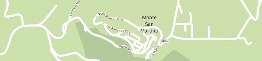 Mappa della impresa impresa edile diletti di diletti nazzareno e c snc a MONTE SAN MARTINO