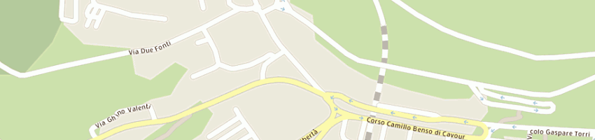 Mappa della impresa t m t tintoria maglie tolentino srl a MACERATA